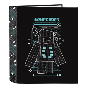 Carpeta A4 anillas Screen Minecraft