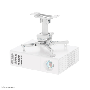 Neomounts CL25-530WH1 Soporte de techo para proyector - alt. 25,5 cm - fácil montaje - movimiento completo