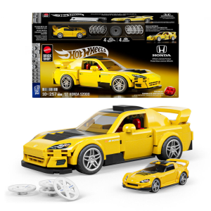 Set de Construccion Hot Wheels Speed Series Mattel Brick Shop Building Set 1/32 07 Honda S2000
