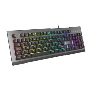 GENESIS Rhod 500 RGB teclado Juego USB QWERTY Español Negro Gris