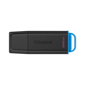 Kingston Technology DataTraveler 128GB Portátil USB 3.2 Gen 1 Exodia Negro + Azul
