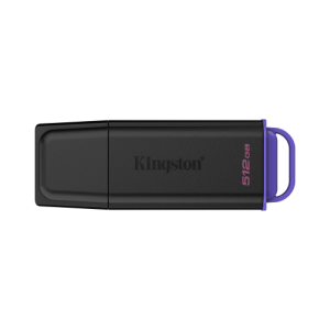 Kingston Technology DataTraveler 512GB Portátil USB 3.2 Gen 1 Exodia Negro + Violeta