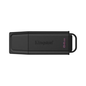 Kingston Technology DataTraveler 64GB Portátil USB 3.2 Gen 1 Exodia Negro