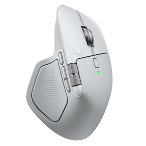 Logitech MX Master 4 for Mac, ratón Bluetooth ergonómico con respuesta háptica avanzada, desplazamiento ultrarrápido, carga USB-