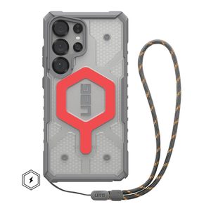 Urban Armor Gear Pathfinder Clear Active Lava Case funda para teléfono móvil 17,3 cm (6.8") Naranja, Transparente
