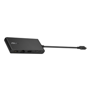 ASUS Dual 4K USB-C Dock DC201 Alámbrico USB 3.2 Gen 2 (3.1 Gen 2) Type-C Negro