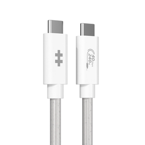 HYPER HyperDrive Next cable USB USB4 Gen 3x2 1,2 m USB C 40 Gbit/s 240 W Blanco