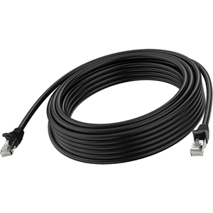 Vision TC 3MCAT6A/BL cable de red Negro 3 m Cat6a U/UTP (UTP)
