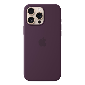 Apple Funda de silicona con MagSafe para el iPhone 16 Pro Max - Ciruela