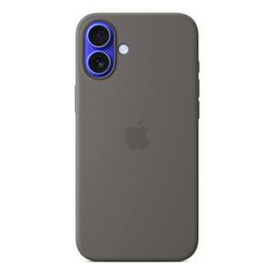 Apple Funda de silicona con MagSafe para el iPhone 16 Plus - Gris piedra