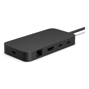 Microsoft Surface USB4 Dock Alámbrico Negro