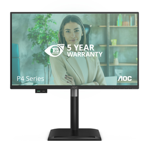 AOC 24P4U pantalla para PC 60,5 cm (23.8") 1920 x 1080 Pixeles Full HD Negro