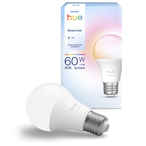 Philips Hue White and Color ambiance Essential A60 - Bombilla inteligente E27 - 806 lm - 8 W