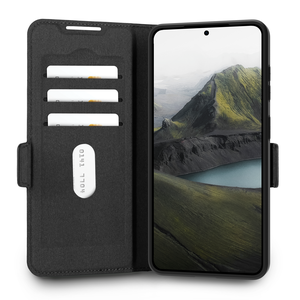 dbramante1928 Oslo Pro funda para teléfono móvil 16 cm (6.3") Funda cartera Negro