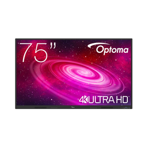 Optoma 1751RK pizarra blanca interactiva 190,5 cm (75") 3840 x 2160 Pixeles Pantalla táctil Negro HDMI