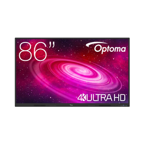 Optoma 1651RK pizarra blanca interactiva 165,1 cm (65") 3840 x 2160 Pixeles Pantalla táctil Negro HDMI