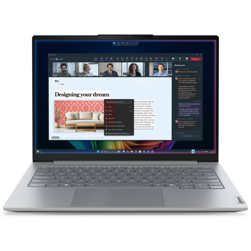 Lenovo ThinkBook 14 G9 IPL Copilot+ PC Intel Core Ultra 5 325 Portátil 35,6 cm (14") WUXGA 16 GB DDR5-SDRAM 512 GB SSD Wi-Fi 7 (