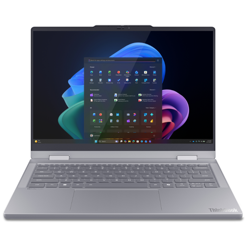Lenovo ThinkBook 14 2-in-1 G6 IPL Copilot+ PC Intel Core Ultra 5 325 Híbrido (2-en-1) 35,6 cm (14") Pantalla táctil WUXGA 16 GB