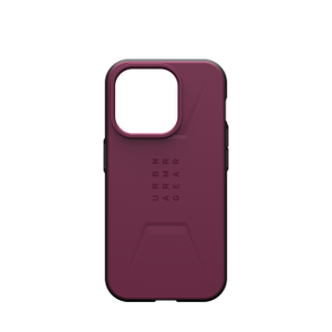 Urban Armor Gear Civilian Magsafe funda para teléfono móvil 15,5 cm (6.1") Burdeos