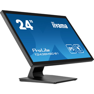 iiyama ProLite T2438MSC-B1 pantalla para PC 60,5 cm (23.8") 1920 x 1080 Pixeles Full HD LED Pantalla táctil Negro