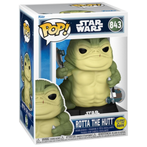 Figura POP Star Wars The Mandalorian Grogu Rotta the Hutt