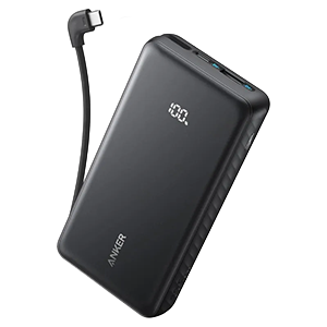 Anker Zolo Power Bank 10000 mAh, 22.5W Negro