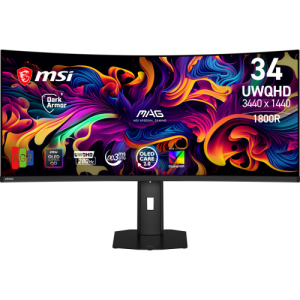 MSI MAG 341CQP QD-OLED X28 pantalla para PC 86,4 cm (34") 3440 x 1440 Pixeles UltraWide Quad HD Negro