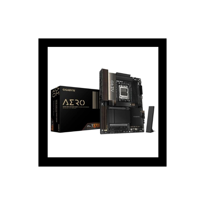 GIGABYTE X870E AERO X3D DARK WOOD Placa Base