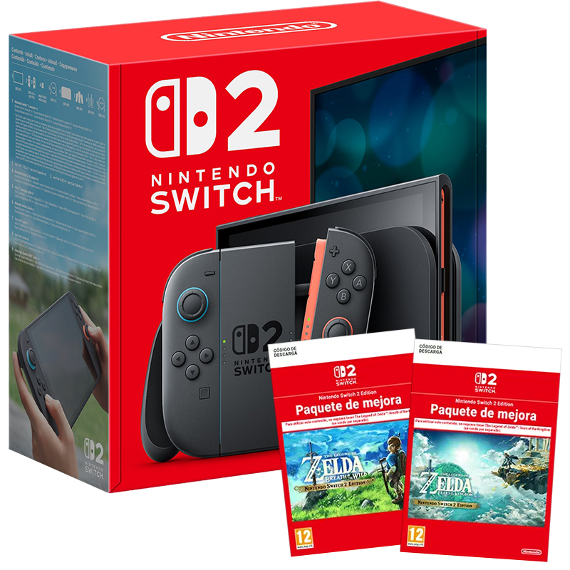 Nintendo Switch 2 + Actualización TLOZ a elegir - Packs | GAME