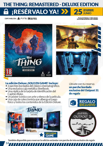 Página 13 del catálogo Reservas-GAME de GAME