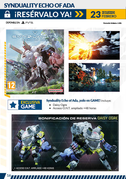 Página 15 del catálogo Reservas-GAME de GAME