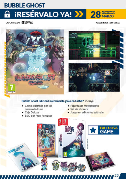 Página 22 del catálogo Reservas-GAME de GAME