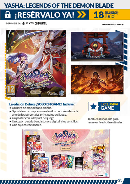 Página 22 del catálogo Reservas-GAME de GAME