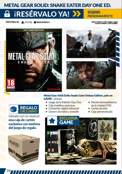 Página 25 del catálogo Reservas-GAME de GAME