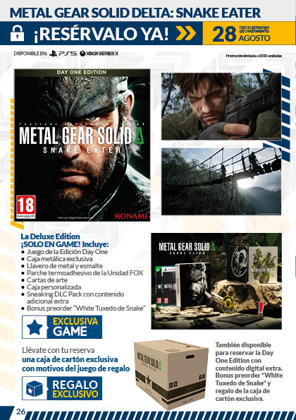 Página 25 del catálogo Reservas-GAME de GAME