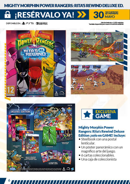 Página 5 del catálogo Reservas-GAME de GAME