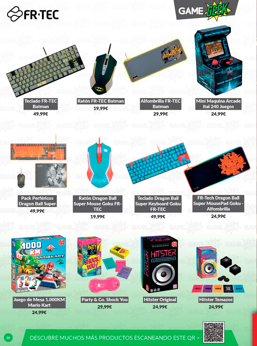 Página 29 del catálogo GAME-GEEK-Merchandising de GAME