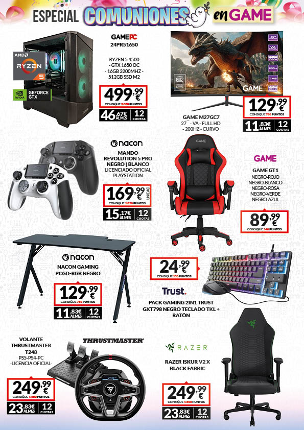 Página 1 del catálogo Especial-Comuniones de GAME