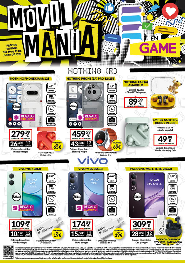 Página 0 del catálogo Movil Mania de GAME