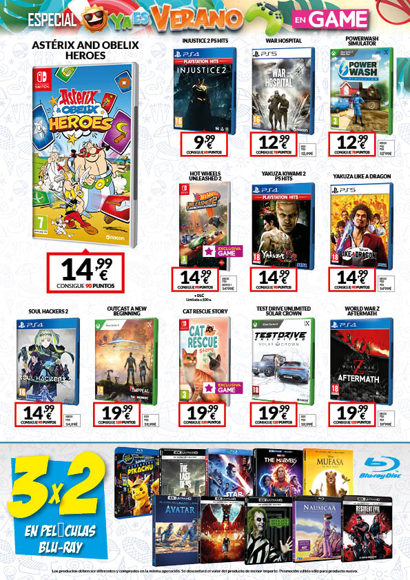 Página 1 del catálogo Ya-es-verano de GAME
