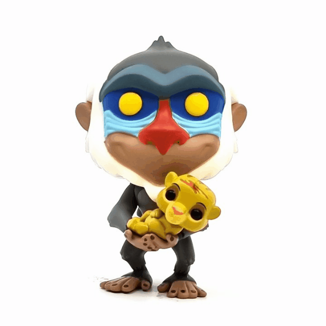 Figura POP El Rey Leon: Rafiki con Bebé Simba-360