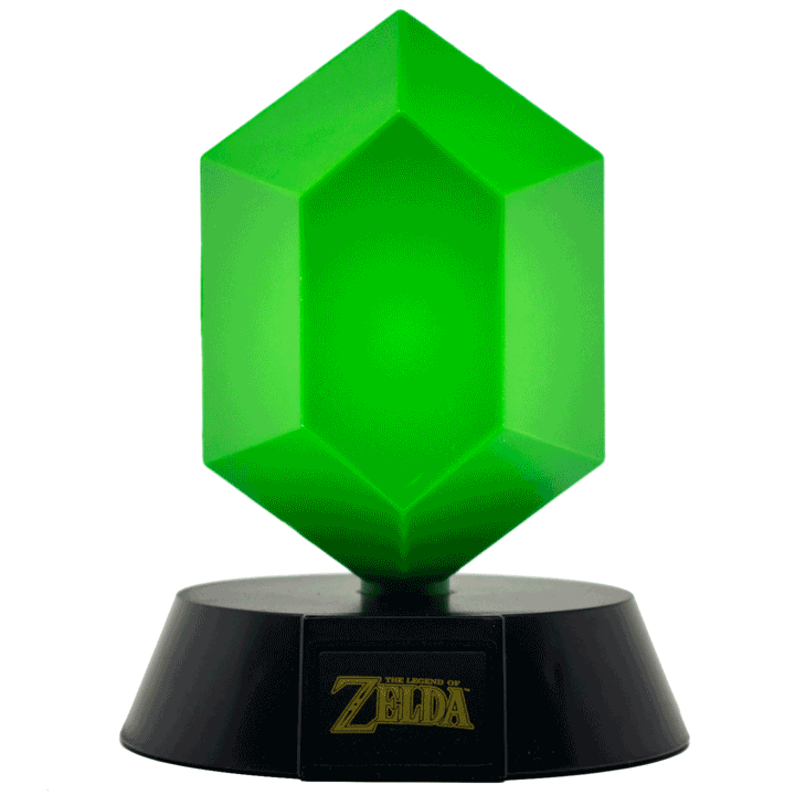 Lámpara The Legend of Zelda: Rupia Verde-360