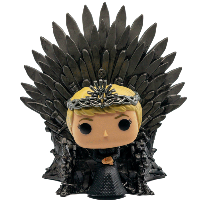 Figura POP Juego de Tronos: Cersei Lannister en el Trono de Hierro-360