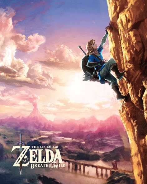 Cuadro 3D The Legend of Zelda: Climbing-360