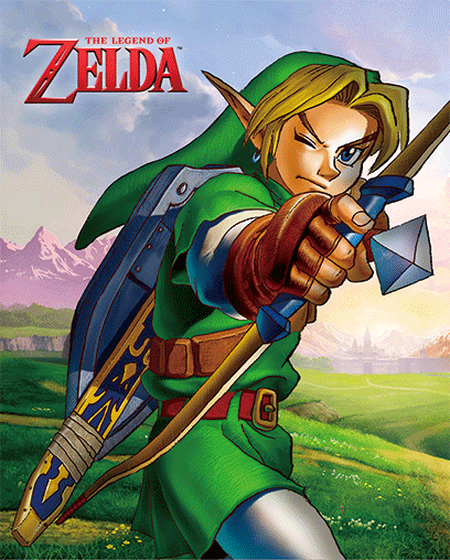 Cuadro 3D The Legend of Zelda: Ocarina Arrow-360