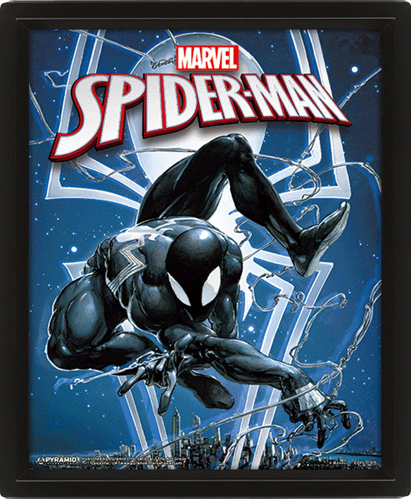 Cuadro 3D Marvel: Spider-Man y Venom-360