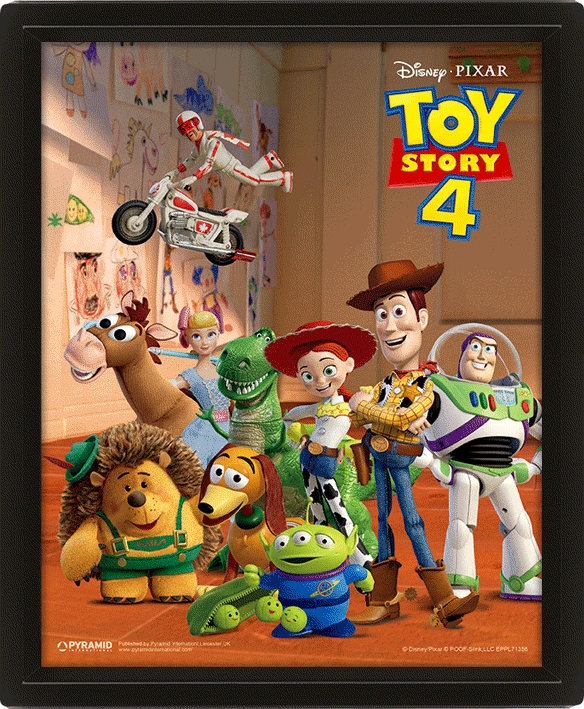 Cuadro 3D Toy Story 4-360