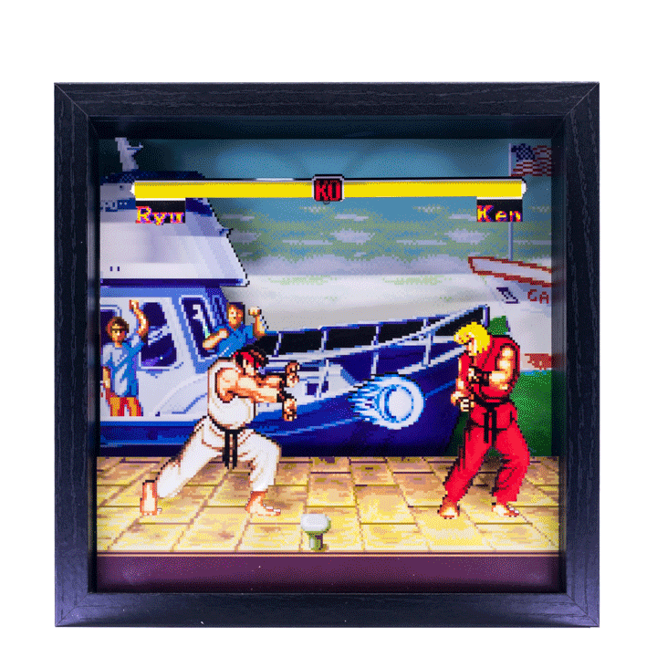 Pixel Frames Street Fighter Boat L-360