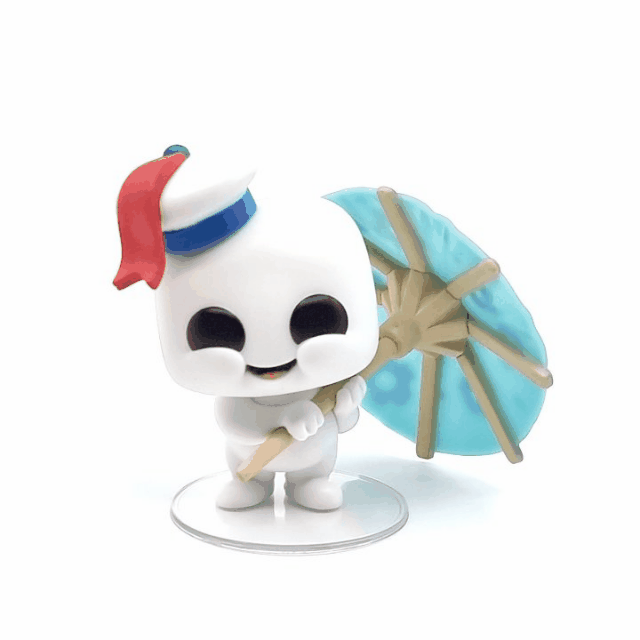 Figura POP Cazafantasmas: Más allá Mini Marshmallow con paraguas-360