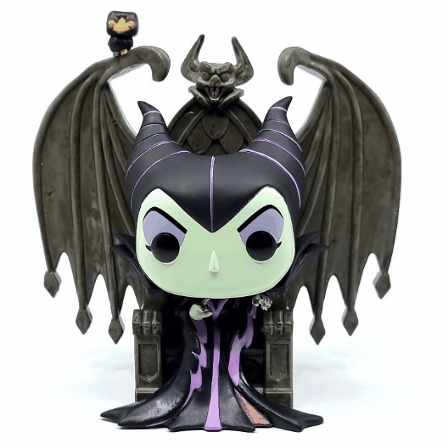 Figura POP Deluxe: Villains- Maleficent onThrone-360